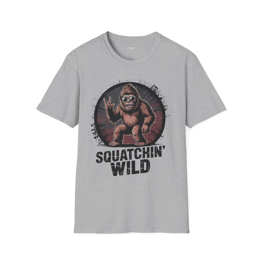 Squatchin' Wild T-Shirt — Funny Sasquatch Bigfoot Graphic Tee