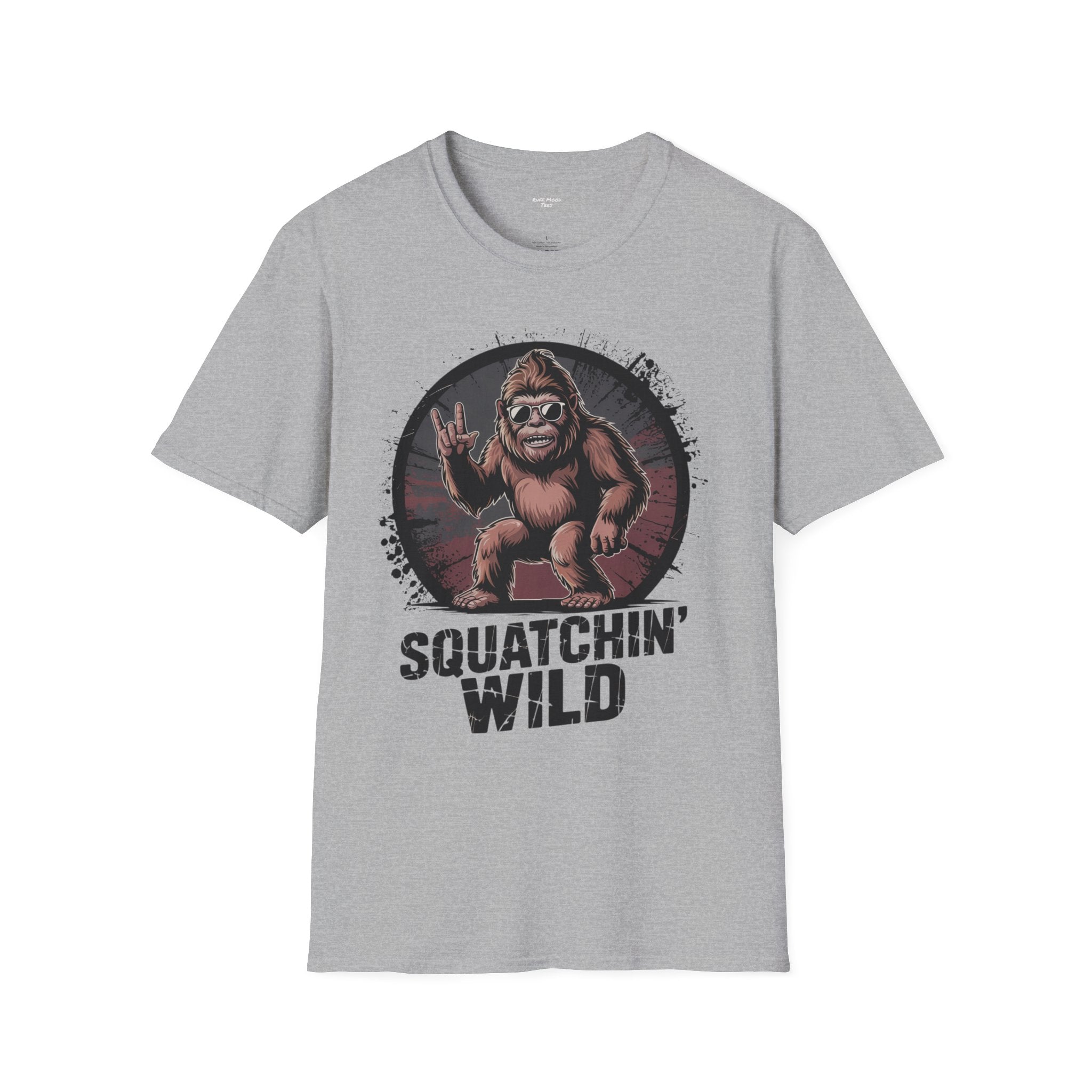 Squatchin' Wild T-Shirt — Funny Sasquatch Bigfoot Graphic Tee