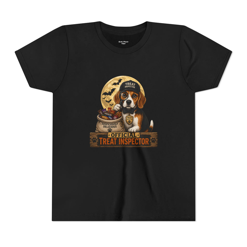Youth "Official Treat Inspector" Halloween Dog Tee