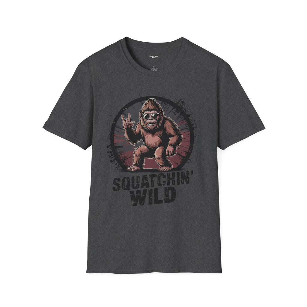 Squatchin' Wild T-Shirt — Funny Sasquatch Bigfoot Graphic Tee