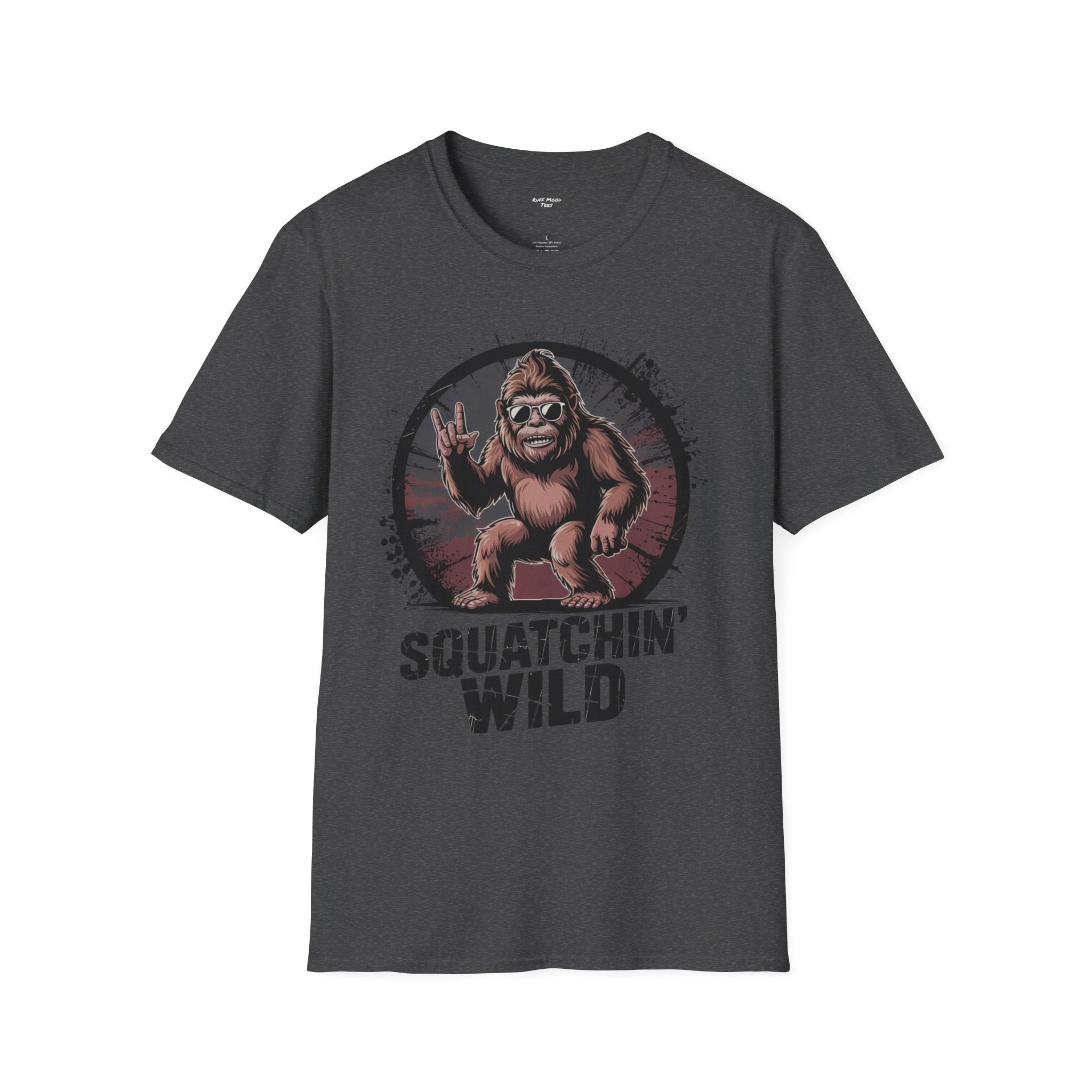 Squatchin' Wild T-Shirt — Funny Sasquatch Bigfoot Graphic Tee