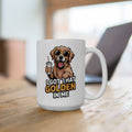 Golden Retriever Coffee Mug - "I Got That Golden" Ceramic Tea Cup 15oz