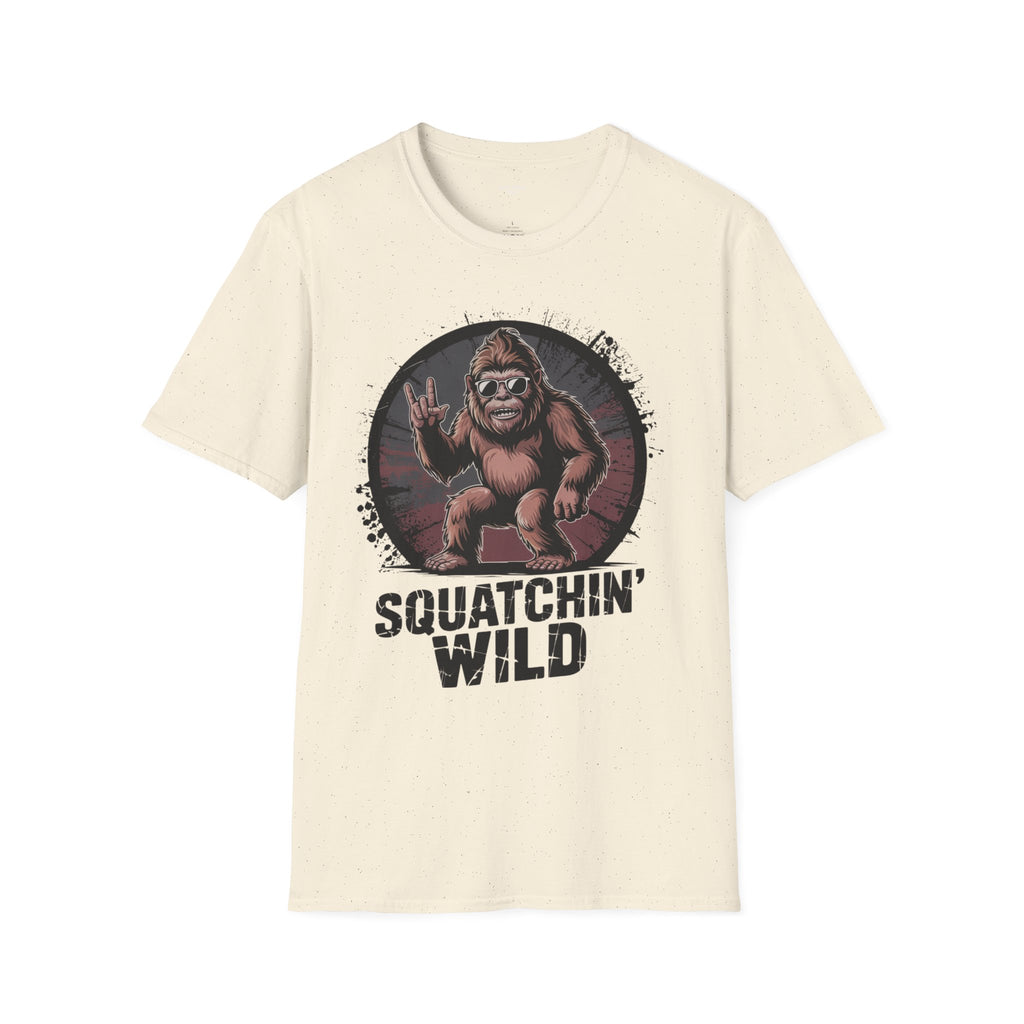Squatchin' Wild T-Shirt — Funny Sasquatch Bigfoot Graphic Tee