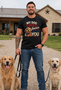 Patriotic Dog T-Shirt - "My Dog Loves America More Than You"